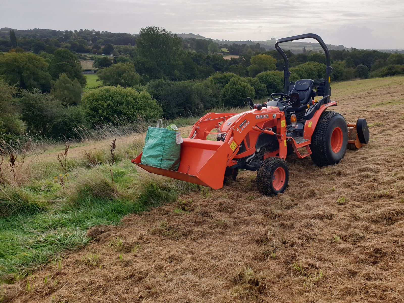 management of the estate grassland